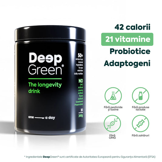 DeepGreen® - Băutură pentru longevitate